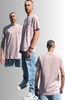 T-SHIRT UOMO COVERI PARICOLLO COTONE 100%  MANICA CORTA PALMA ART. TJ4454