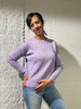 MAGLIONE DONNA RAGAZZA LANA GIROCOLLO TRECCE MARCA VALERIA GHITTORI ART. 1052