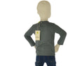 T-SHIRT BIMBA COTONE BOTTONCINI MANICA LUNGA MARCA LOSAN ART. LGBAP0303 23017
