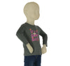 T-SHIRT BIMBA COTONE BOTTONCINI MANICA LUNGA MARCA LOSAN ART. LGBAP0303 23017