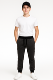 PANTALONE FELPATO TUTA BAMBINO COULISSE TASCHE POLSINI MARCA YOURS ART.AY3248