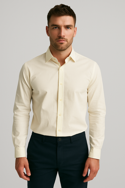 CAMICIA UOMO BOTTONI STONDATA RIGHE SLIM ART. KINS 7002