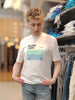 T-SHIRT UOMO RAGAZZO REGULAR FIT STAMPA MARCA GAS ART. ARNOUX A7114