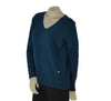 MAGLIONE DONNA RAGAZZA SCOLLO A V BOTTONI POLSINI MARCA GIAN MARCO VENTURI ART. DG704