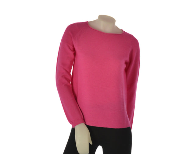 MAGLIONE DONNA RAGAZZA GIROCOLLO LANA LAVORATO MARCA RIVA TRICOT ART. B115619