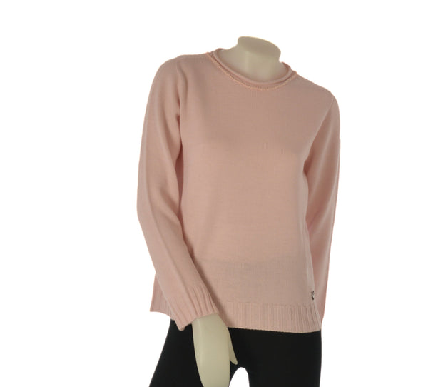 MAGLIONE DONNA RAGAZZA GIROCOLLO PERLINE MARCA RIVA TRICOT ART. B115307