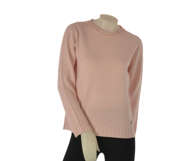 MAGLIONE DONNA RAGAZZA GIROCOLLO PERLINE MARCA RIVA TRICOT ART. B115307