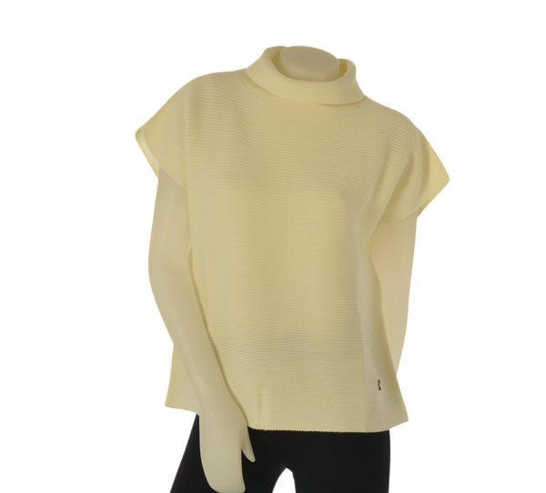 MAGLIONE DONNA RAGAZZA PONCHO COLLO ALTO MARCA RIVA TRICOT ART. B115308