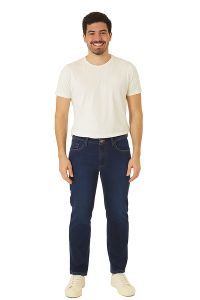 JEANS UOMO ZIP BOTTONE CINQUE TASCHE LEGGERO MARCA INCOR ART.RITMO