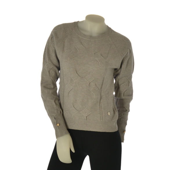 MAGLIONE DONNA RAGAZZA GIROCOLLO TRECCE MARCA GRAFFIO ART. 4157