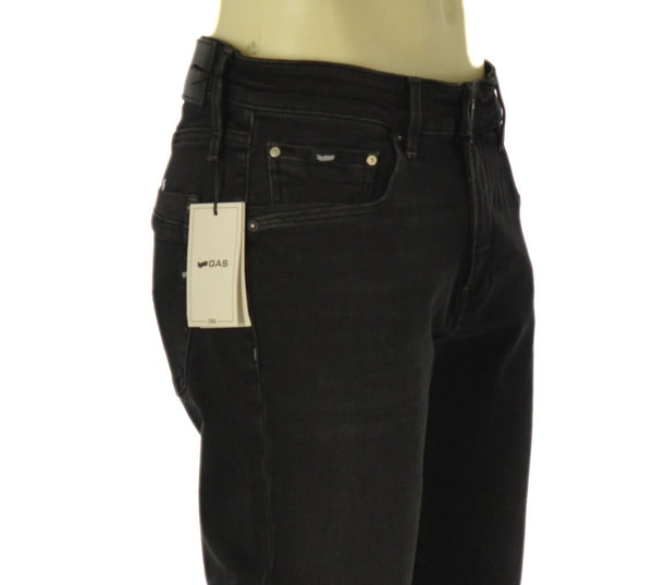 JEANS UOMO RAGAZZO CINQUE TASCHE SKINNY FIT MARCA GAS ART. A7626 SAX
