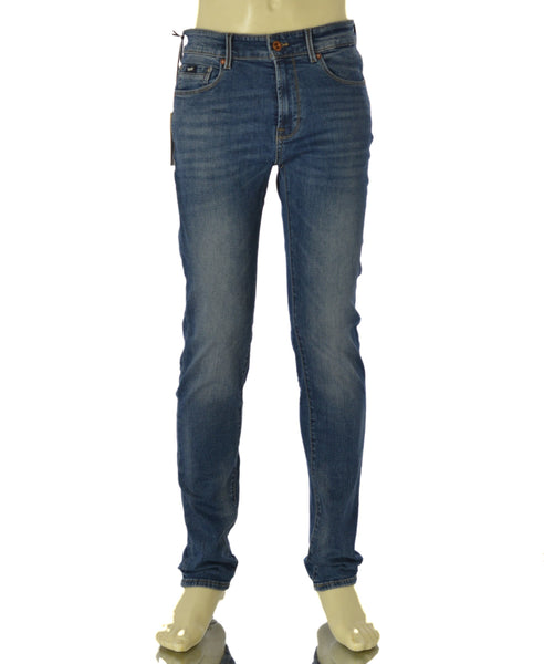 JEANS UOMO RAGAZZO CINQUE TASCHE SKINNY FIT MARCA GAS ART. A7234 SAX