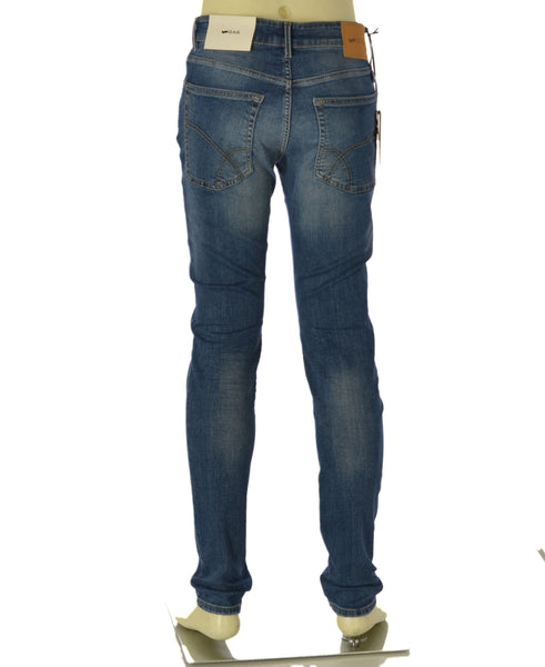 JEANS UOMO RAGAZZO CINQUE TASCHE SKINNY FIT MARCA GAS ART. A7234 SAX