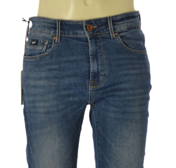 JEANS UOMO RAGAZZO CINQUE TASCHE SKINNY FIT MARCA GAS ART. A7234 SAX