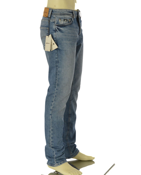 JEANS UOMO RAGAZZO CINQUE TASCHE FIT STRAIGHT MARCA GAS ART A7516 MORRIS