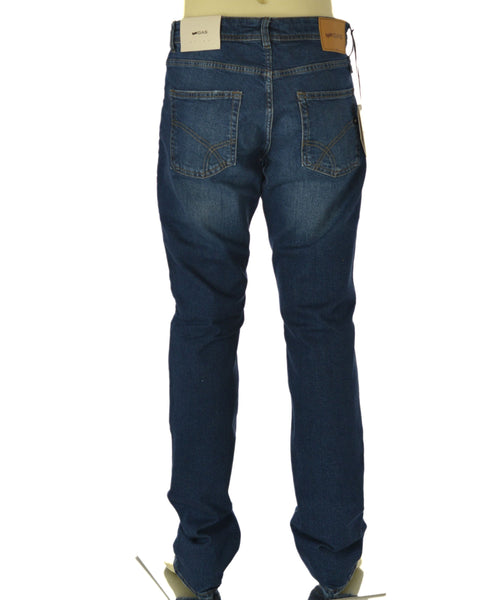 JEANS UOMO RAGAZZO CINQUE TASCHE FIT STRAIGHT MARCA GAS ART. A7516 MORRIS
