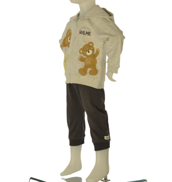COMPLETO BIMBO FELPA PANTALONE FELPATO MARCA LOSAN ART. LBBAP0601 24003