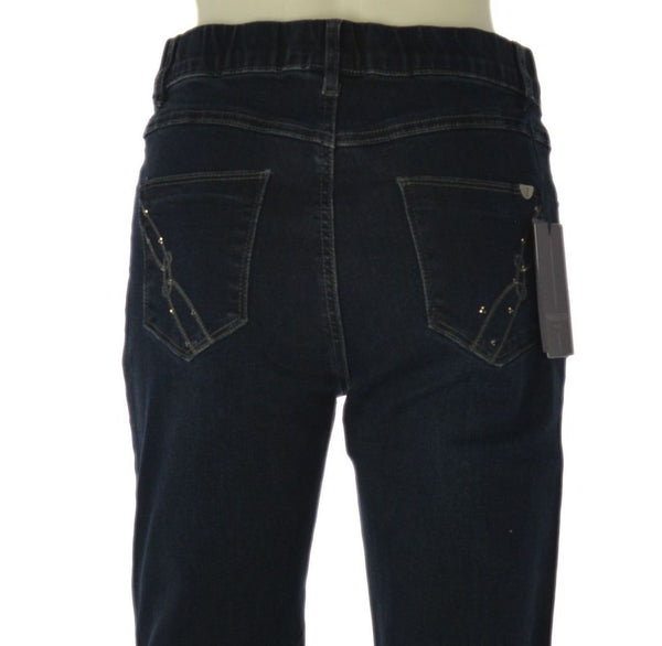 JEANS DONNA RAGAZZA JEGGINGS ELASTICIZZATI ELASTICO TASCHE MARCA EMANUELA COSTA ART. EC6712