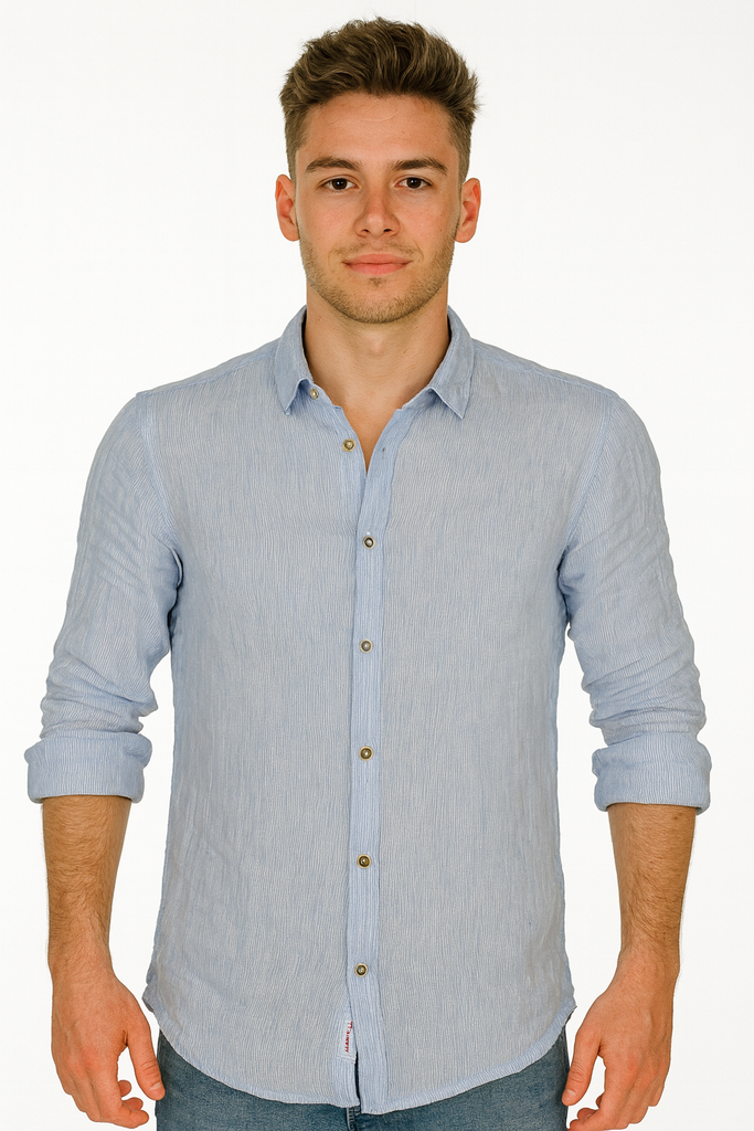 Oxbow Camicia Uomo M2cherby A Quadri - Flanella Di Cotone Spazzolato - Maniche Lunghe, Taschini Con Bottone - Taglie S-4XL