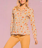PIGIAMA DONNA RAGAZZA APERTO TERMO COTONE FANTASIA INFIORE ART. 652006