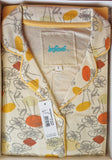 PIGIAMA DONNA RAGAZZA APERTO TERMO COTONE FANTASIA INFIORE ART. 652006