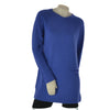 MAGLIONE DONNA RAGAZZA LANA GIROCOLLO LUNGO SPACCHI TASCHINI MARCA TENEREZZA ART. Z9328/BOT