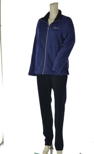 TUTA DONNA RAGAZZA FELPATA FELPA FANTASIA PANTALONE ELASTICO MARCA CAMPAGNOLO ART. 98Q76466