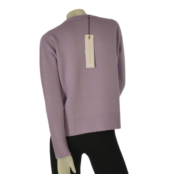 MAGLIONE DONNA RAGAZZA LANA GIROCOLLO TRECCE MARCA VALERIA GHITTORI ART. 1052