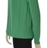 MAGLIONE DONNA RAGAZZA LANA TRECCE GIROCOLLO MARCA VALERIA GHITTORI ART. 1027