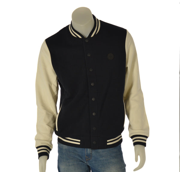 FELPA UOMO RAGAZZO BOMBER FELPATO BOTTONI TASCHE POLSINI MARCA URBAN RING ART. UR712010