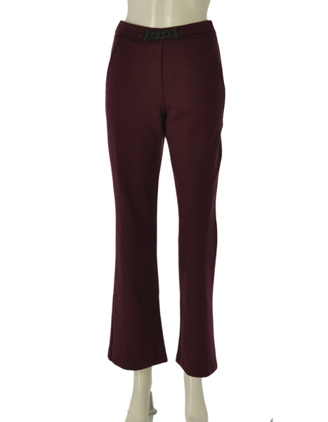 PANTALONI DONNA RAGAZZA ELASTICIZZATI TASCHE ELASTICO PALAZZO MARCA BARBARELLA ART. 547P