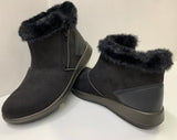 SCARPA SCARPONCINO DONNA ECOPELLICCIA IMBOTTITO ZIP MARCA INBLU ART. WG61