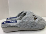 PANTOFOLA CIABATTA DONNA ECOPELLICCIA PELUCHE CALDA MARCA INBLU ART. LB106