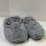 PANTOFOLA CIABATTA DONNA ECOPELLICCIA PELUCHE CALDA MARCA INBLU ART. LB106