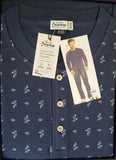 PIGIAMA CALIBRATO UOMO SERAFINO TERMO COTONE FANTASIA MARCA BIP BIP ART. 7212