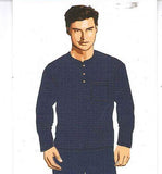 PIGIAMA CALIBRATO UOMO SERAFINO TERMO COTONE MICROFANTASIA TASCHINO MARCA BIP BIP ART. 7201