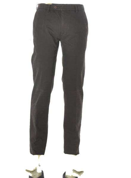 PANTALONI UOMO ZIP BOTTONE GANCIO TASCHE FRANCESE ELASTICO MODERN MARCA BUGATTI ART.26344