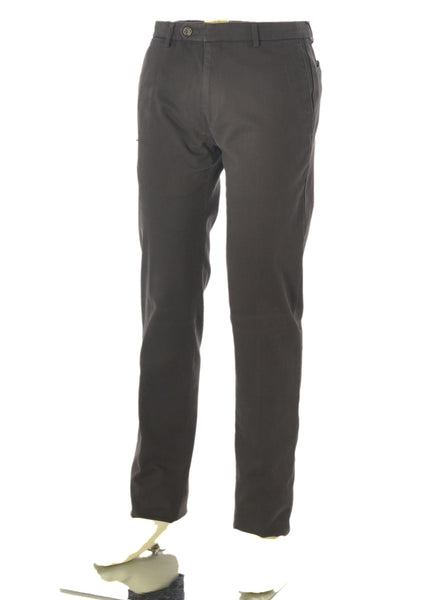 PANTALONI UOMO ZIP BOTTONE GANCIO TASCHE FRANCESE ELASTICO MODERN MARCA BUGATTI ART.26344