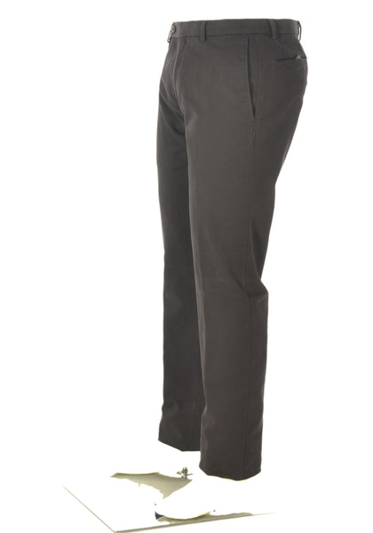 PANTALONI UOMO ZIP BOTTONE GANCIO TASCHE FRANCESE ELASTICO MODERN MARCA BUGATTI ART.26344