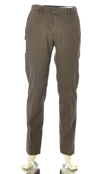 PANTALONI UOMO ZIP BOTTONE GANCIO TASCHE FRANCESE ELASTICO MODERN MARCA BUGATTI ART.26344