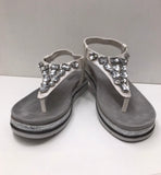 INFRADITITO DONNA RAGAZZA PIETRE  CINTURINO ELASTICIZZATO INBLU ART. SA39