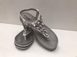 INFRADITITO DONNA RAGAZZA PIETRE  CINTURINO ELASTICIZZATO INBLU ART. SA39