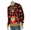 MAGLIONE UOMO RAGAZZO GIROCOLLO NATALIZIO MARCA CHRISTMAS SWEATS ART. 23ACRA4