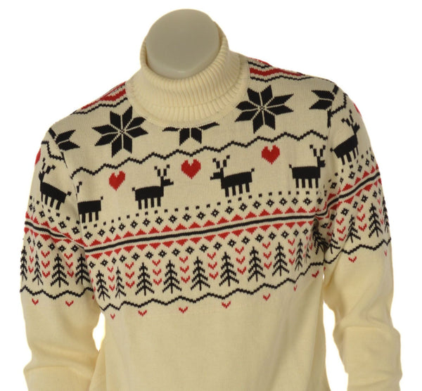 MAGLIONE UOMO RAGAZZO DOLCEVITA NATALIZIO MARCA CHRISTMAS SWEATS ART. 23ORGA9