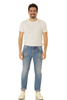 JEANS UOMO ZIP BOTTONE RISVOLTO ABRASIONI MARCA INCOR ART.REMIX