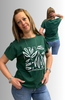 T-SHIRT DONNA TIFFOSI MANICA CORTA PARICOLLO STAMPA RICAMO  COTONE ART. 10059899