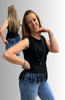 GILET DONNA GIROCOLLO ORIGINALE ELEGANNTE  GRIFFAI ART. DGP6273