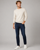 JEANS UOMO ZIP BOTTONE TASCHE SLIM SCURO SCHIARITURE MARCA URBAN RING ART. UR515002