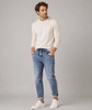 JEANS RAGAZZO ZIP BOTTONE COULISSE CARROT CHIARO MARCA LOSAN ART. LMNAP0401_23007