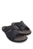CIABATTA INBLU UOMO TOMAIA ECOPELLE SOTTOPIEDE TRASPIRANTE SUOLA GOMMA INTRECCIATA ART FN000114